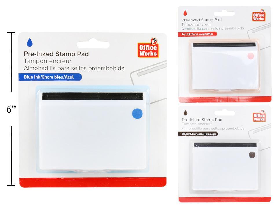 Pre-Inked Stamp Pad