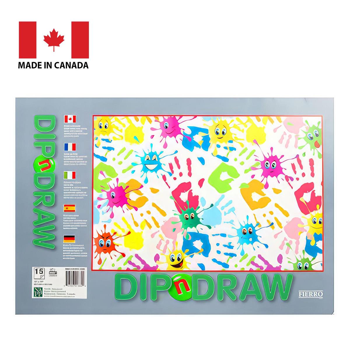 Finger Paint Pad, 15-Sheet, 12 x 18"