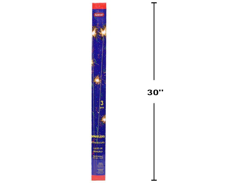3-Pc. 28" Long Sparkler