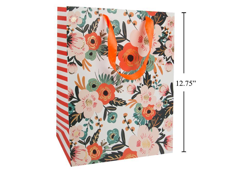 Floral Gift Bag, Large