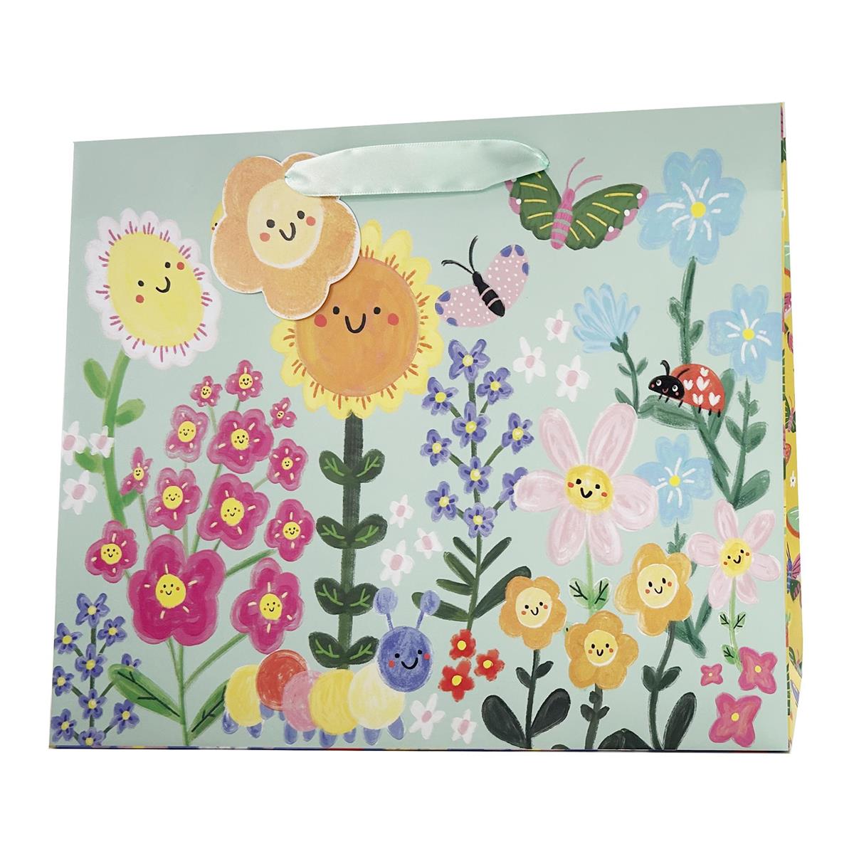 Medium Garden Matte Paper Gift Bag