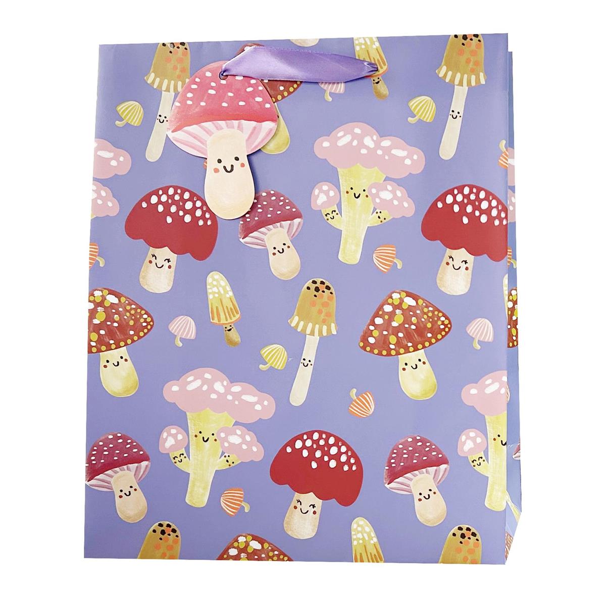 Medium Mushroom Paper Gift Bag