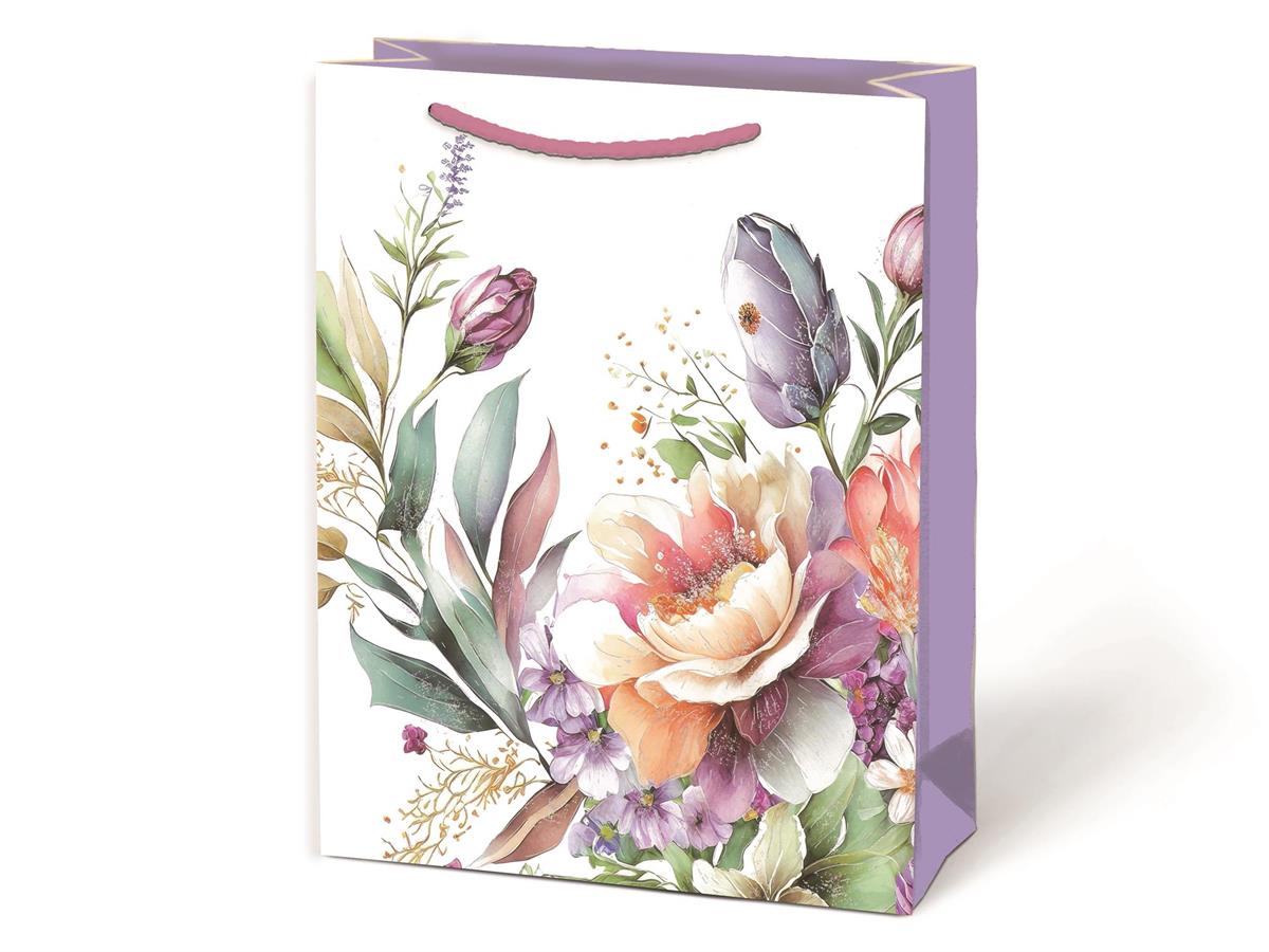 Medium Floral Paper Gift Bag