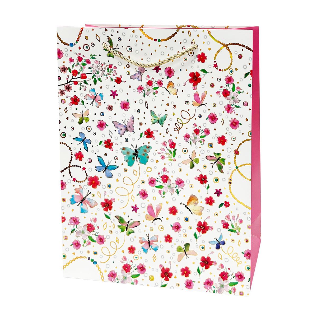Large Butterfly Paper Gift Bag