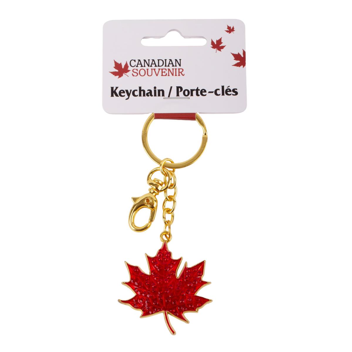 Canada Maple Leaf Keychain