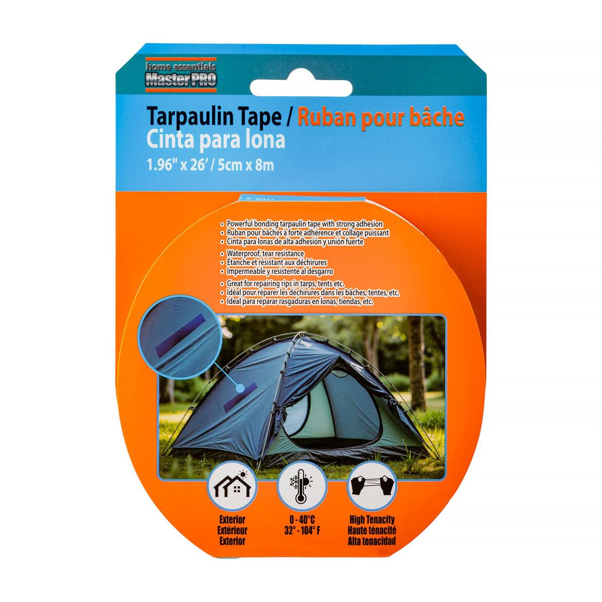 Tarpaulin Repair Tape, 5cm x 8m