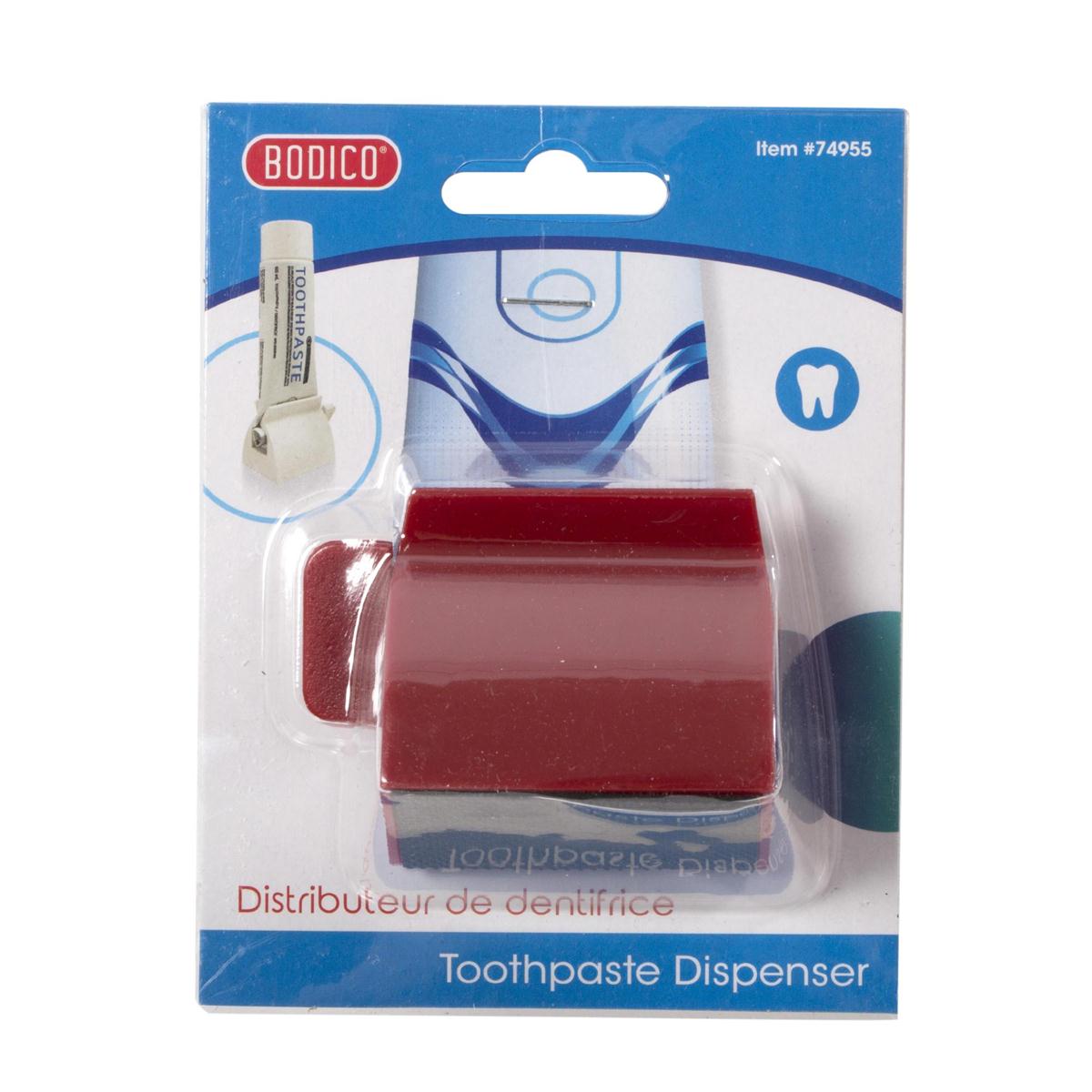 Bodico Toothpaste Dispenser, 6.5x4x5cm