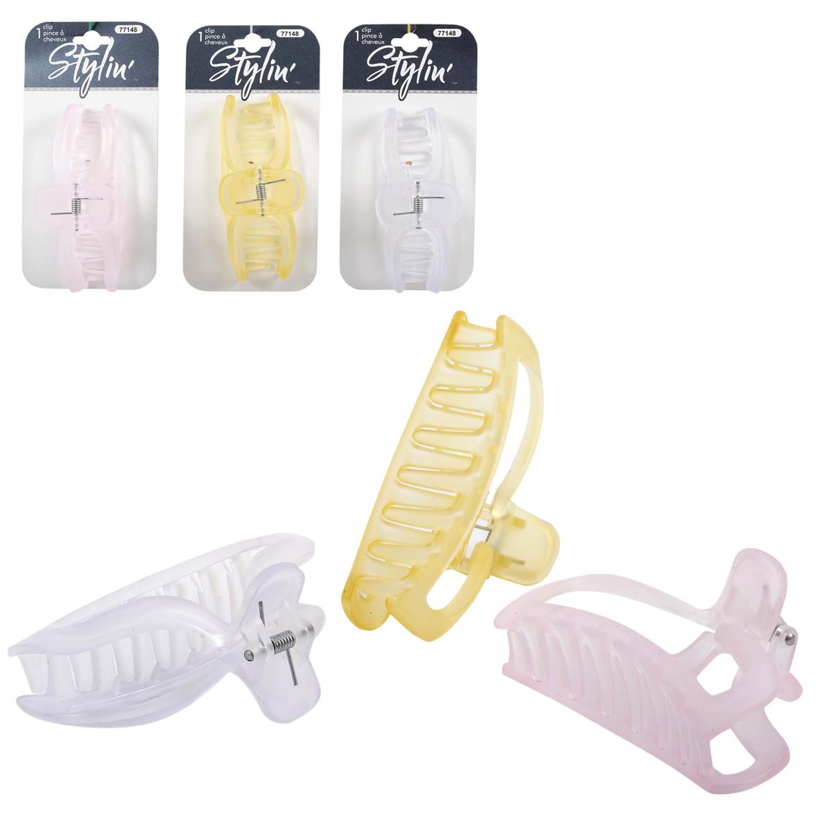 Stylin Transparent Claw Clips