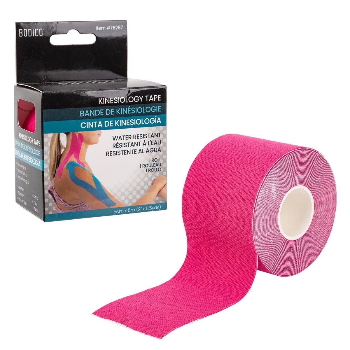 Bodico Cotton Kinesiology Tape, 5 cm x 5 m