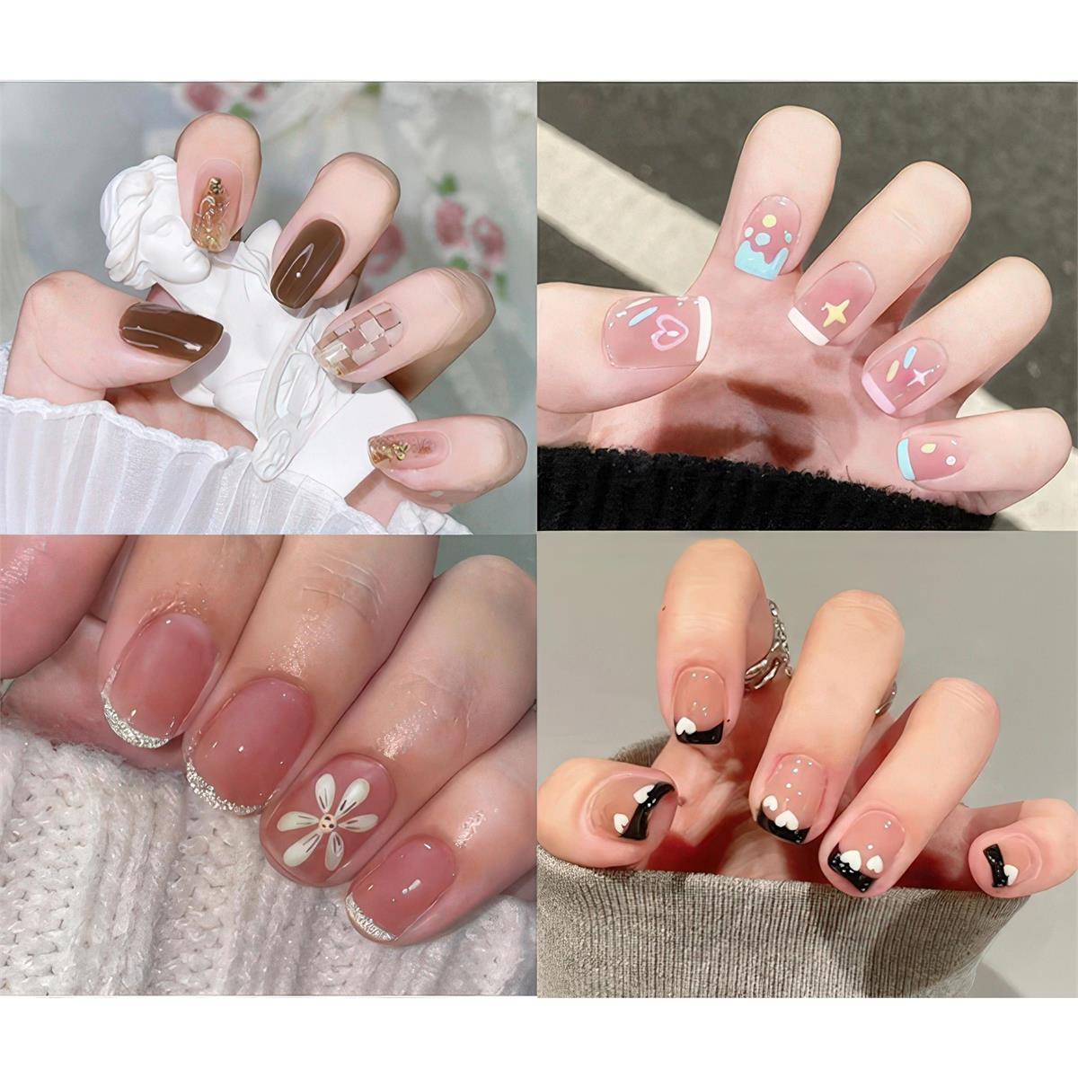 Bodico Playful Press-On Nails with Adhesive