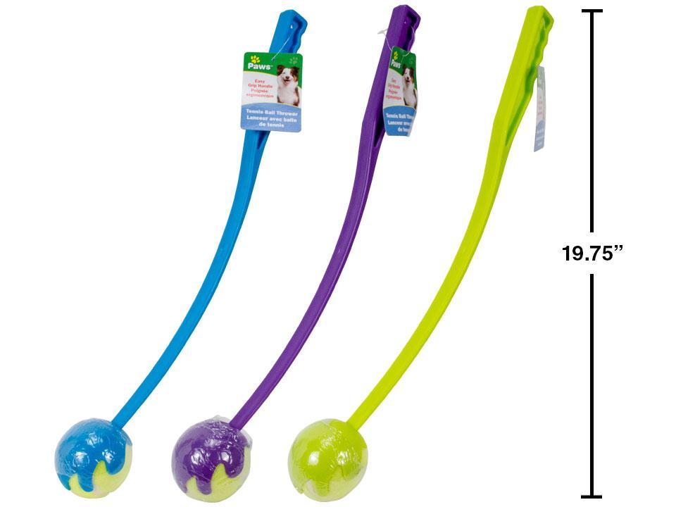 Paws 19.5" Tennis Ball and Thrower