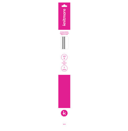 35cm 2mm Knitting Needles
