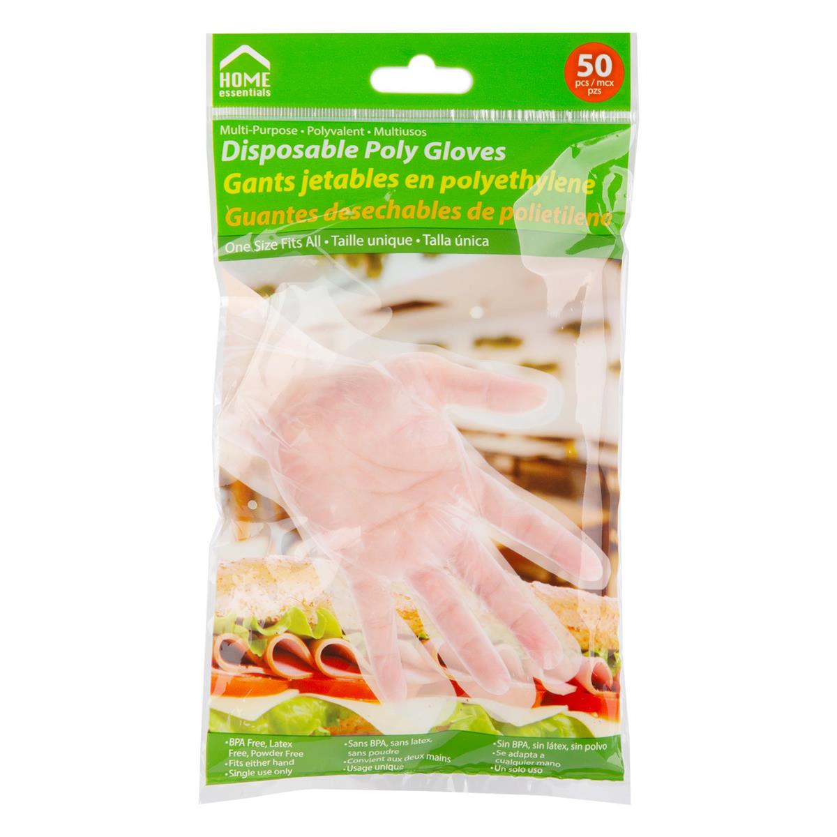 Poly Disposable Gloves