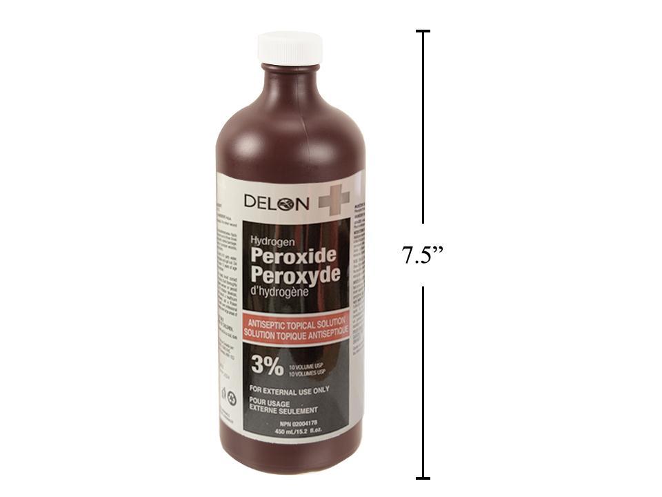 Delon's 3% Hydrogen Peroxide, 473ml