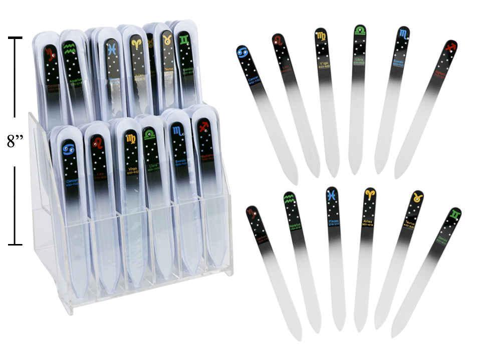 Horoscope Glass Nail File