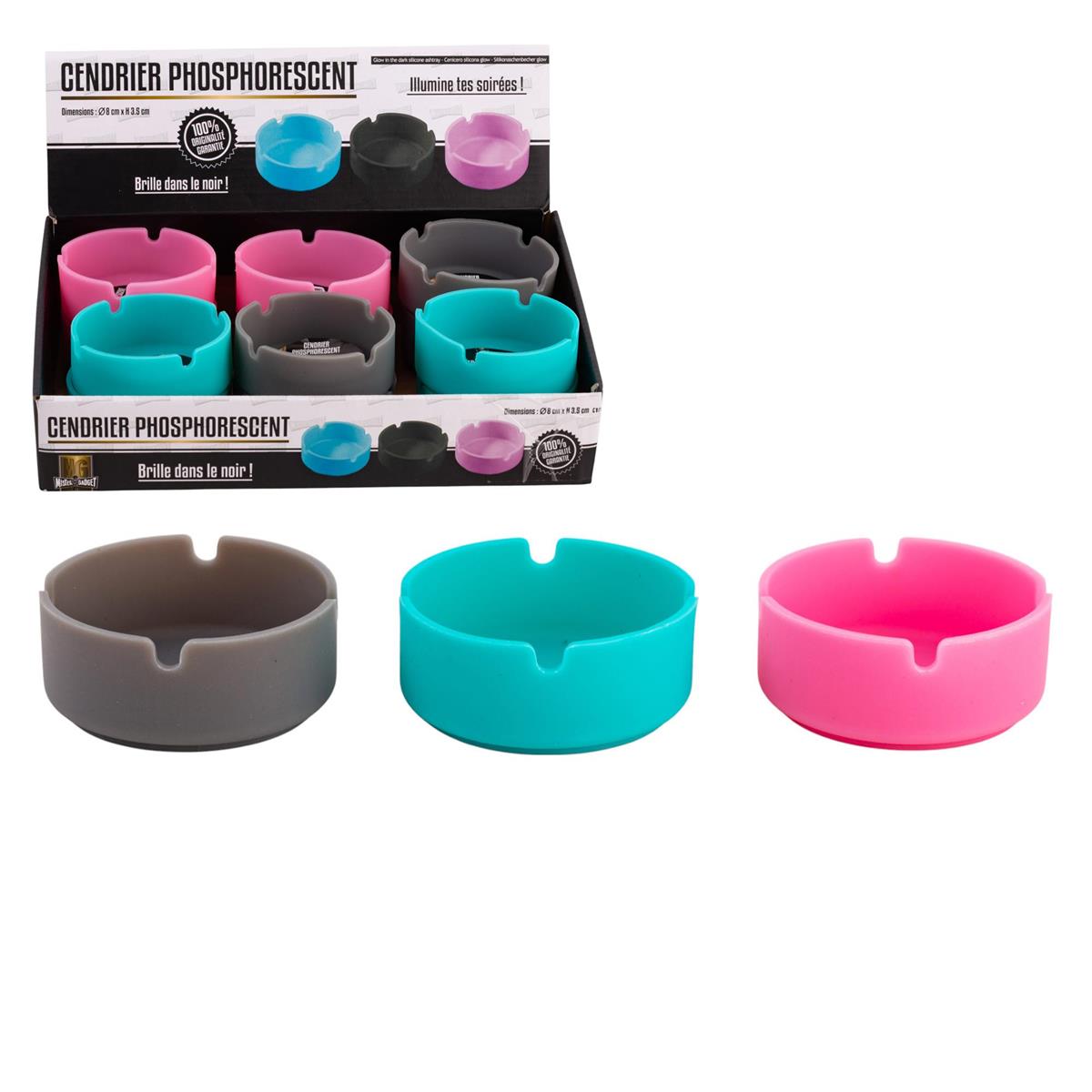 3" Silicone Ashtray