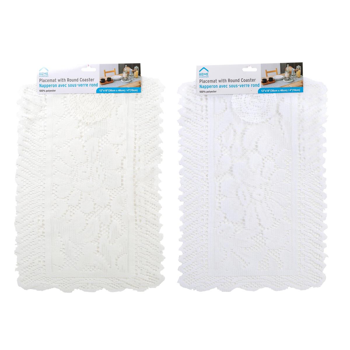 Polyester Placemat & Coaster, 12"x18"