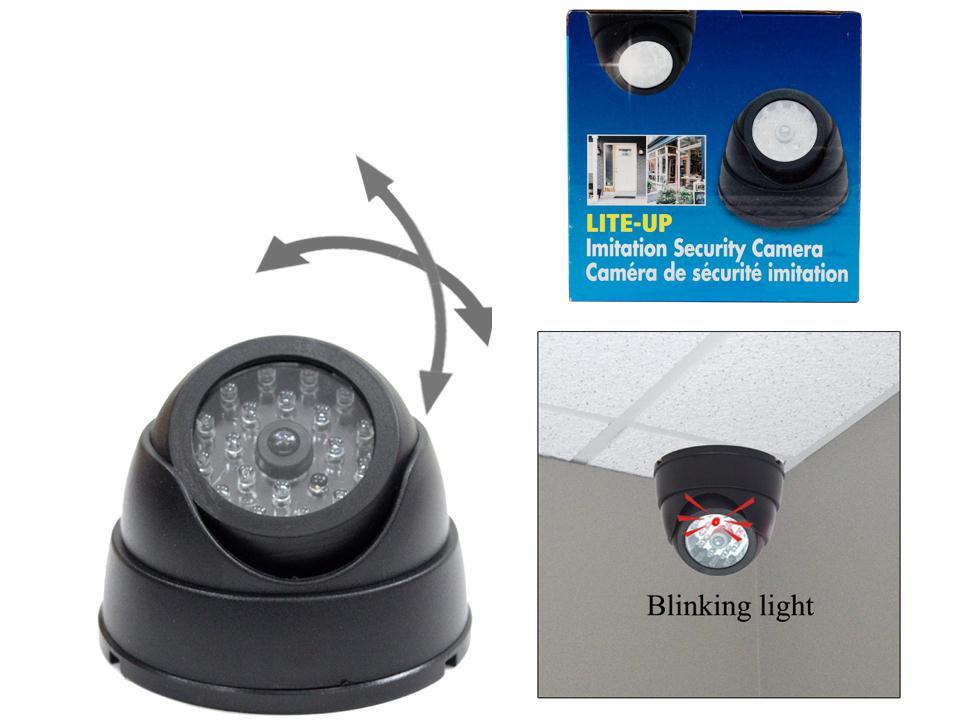 Lite-up Imitation Security Camera