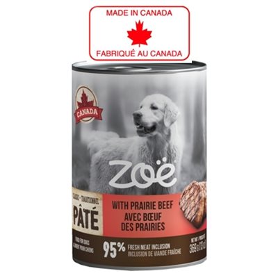 Zoe Prairie Beef Dog Food