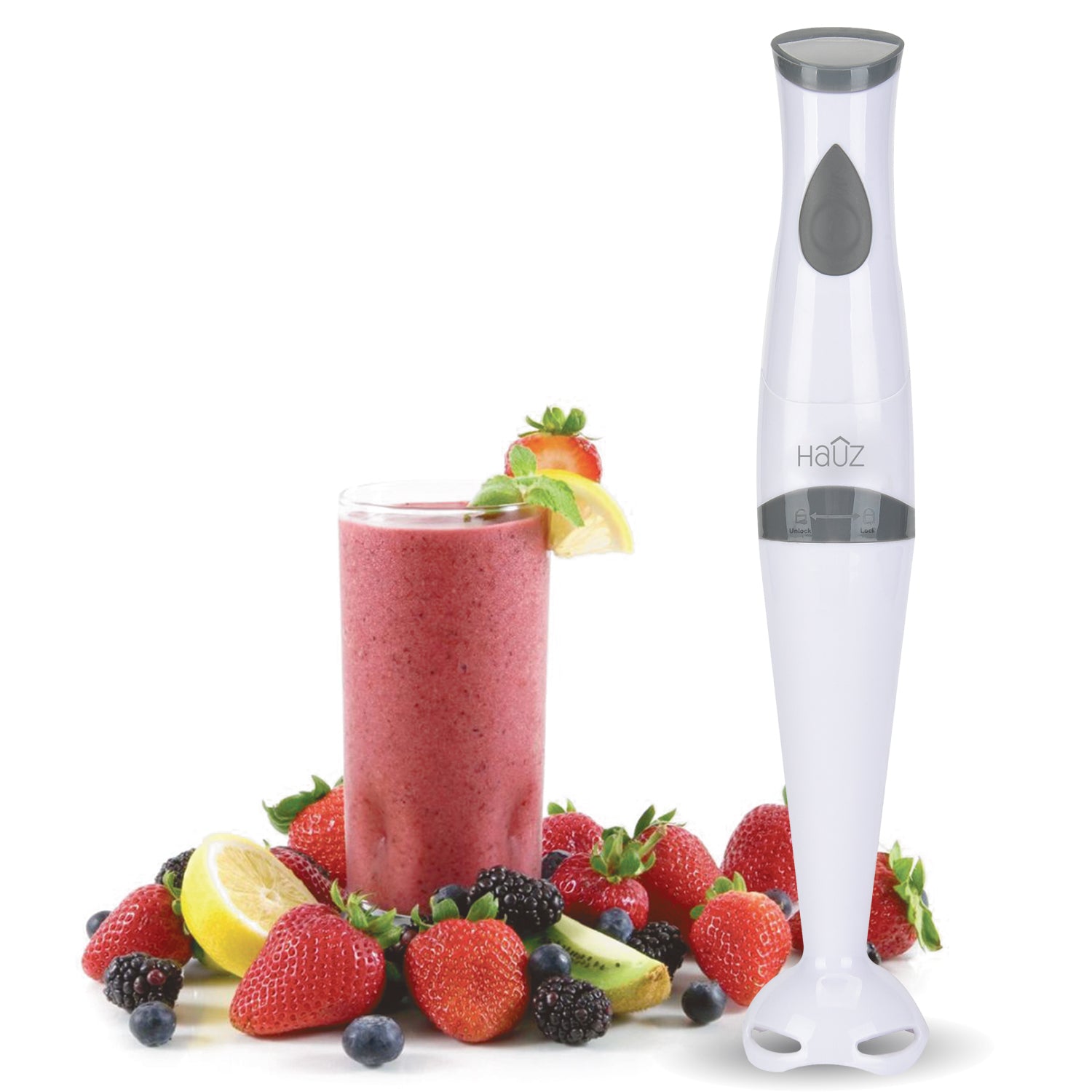 Hauz White Hand Blender