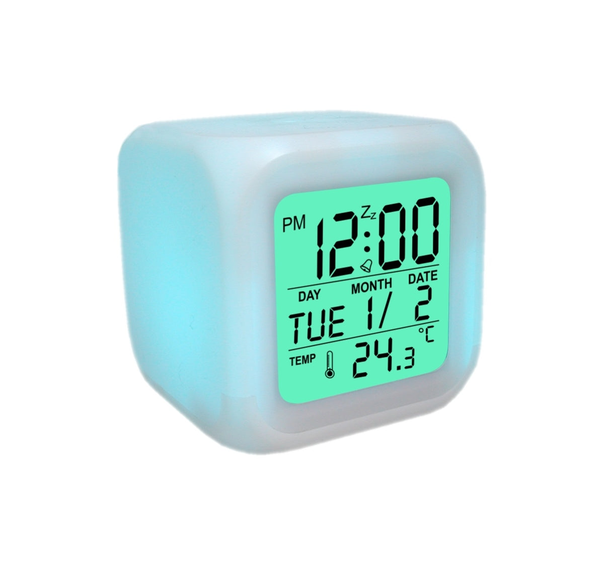 Hauz Color-Changing Alarm Clock