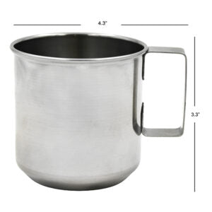 Stainless Steel Footed Mug