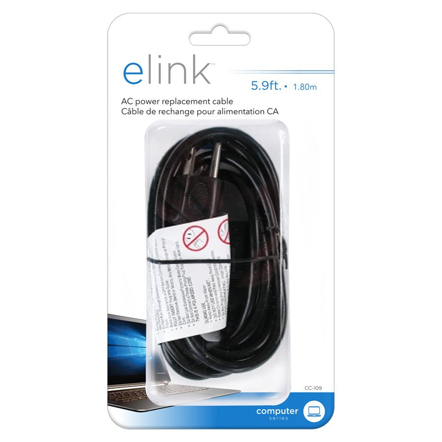 5.9 Ft. AC Power Replacement Cable