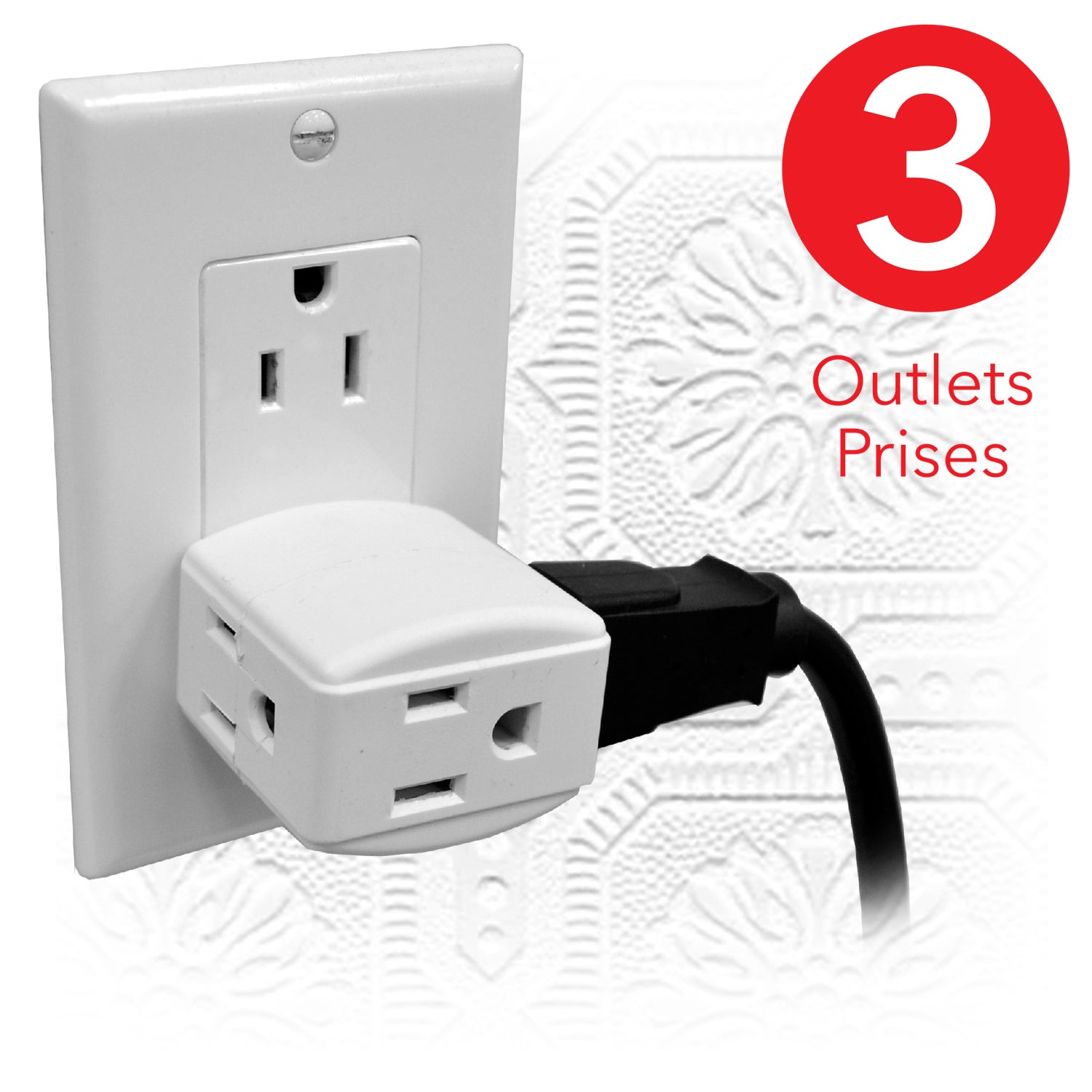 3-Outlet Wall Tap