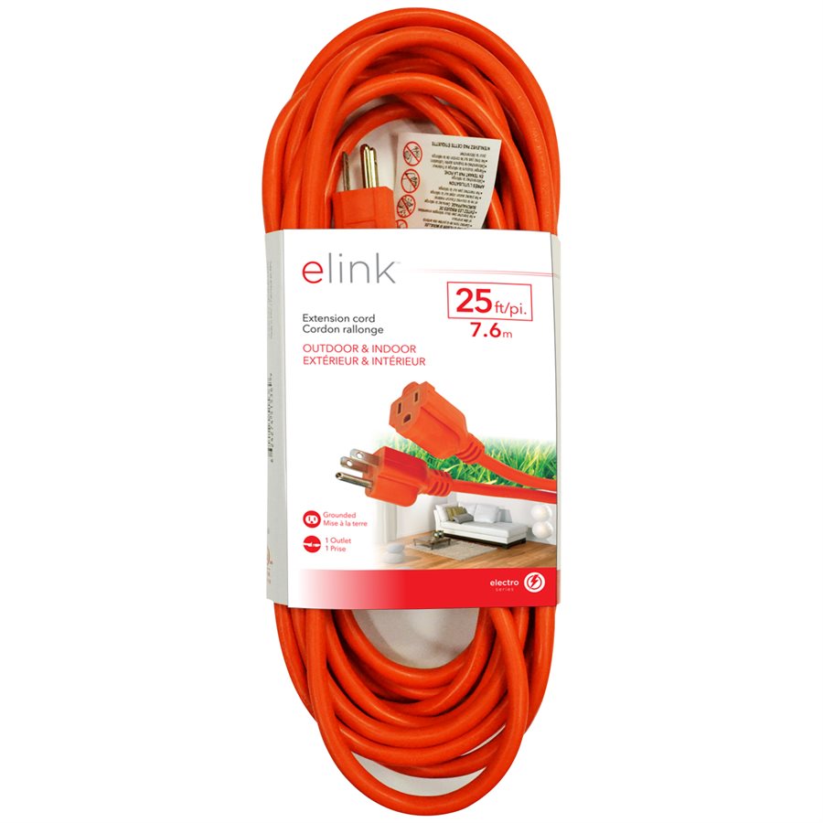 25 Ft. Outdoor Extension Cord