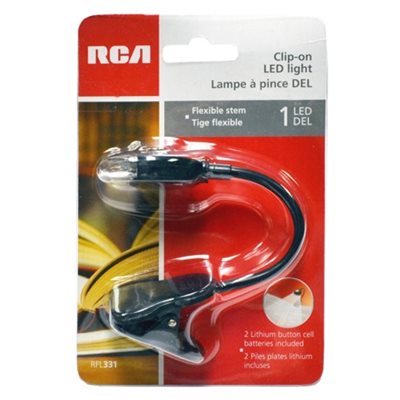 RCA Clip-On LED Book Light