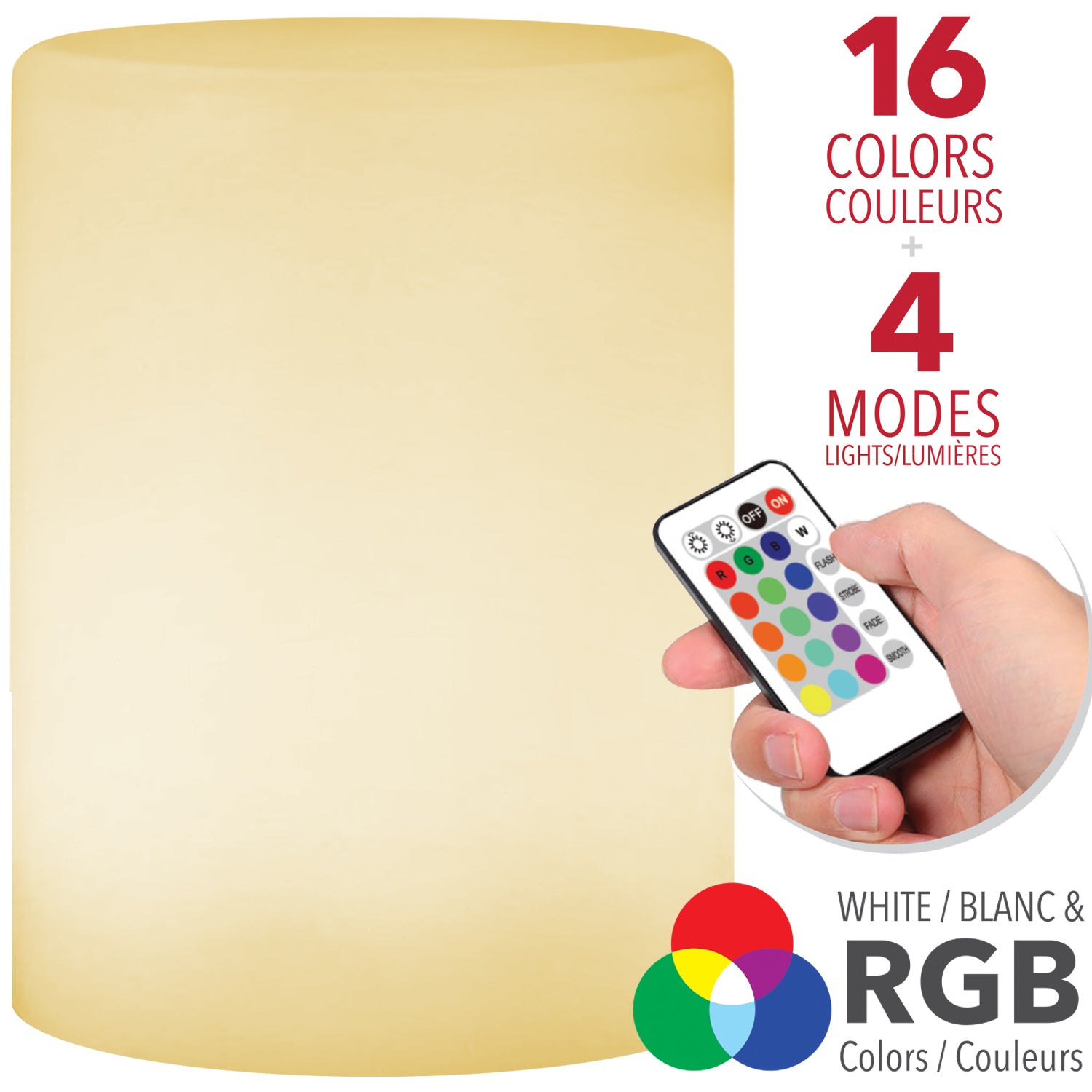 RCA Multi-Color LED Light with Remote Control