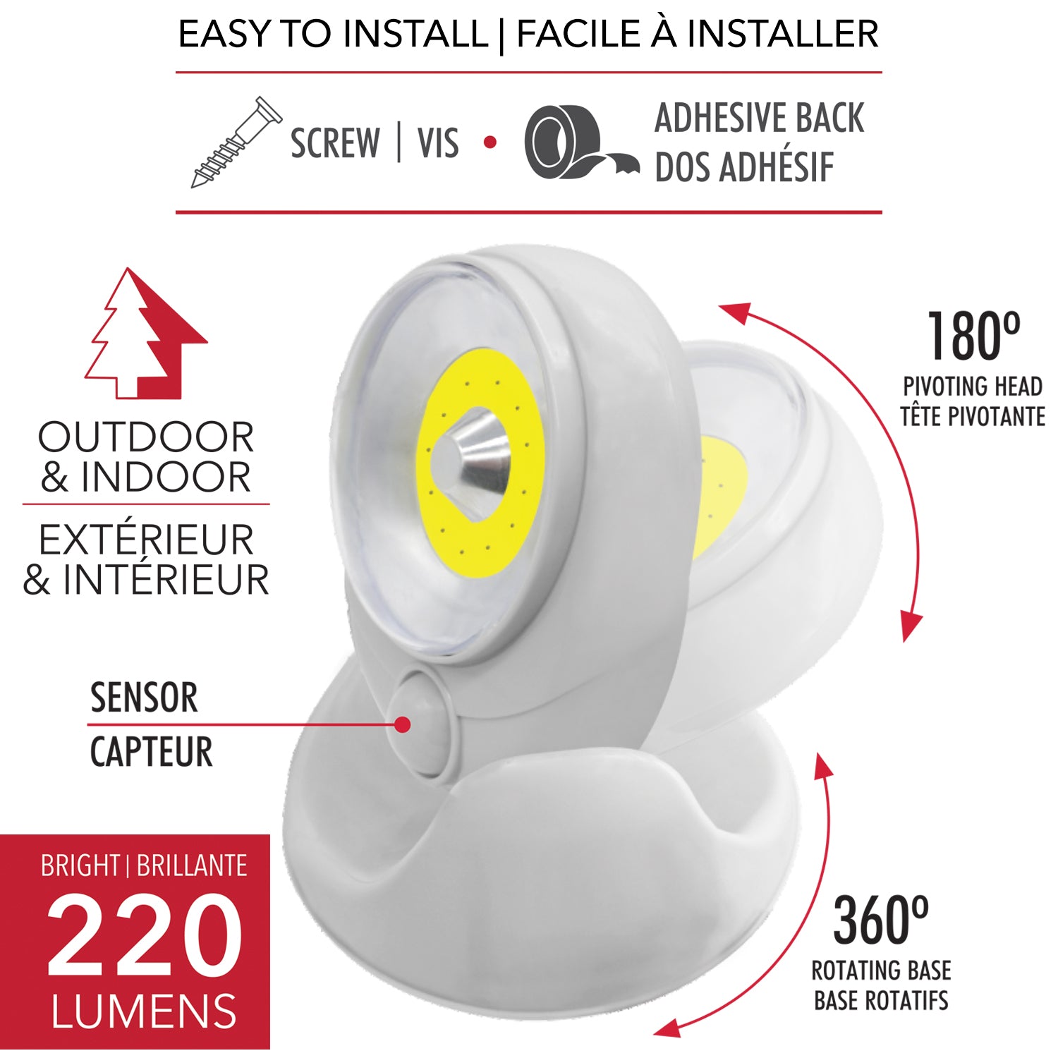 Motion-Activated COB Light
