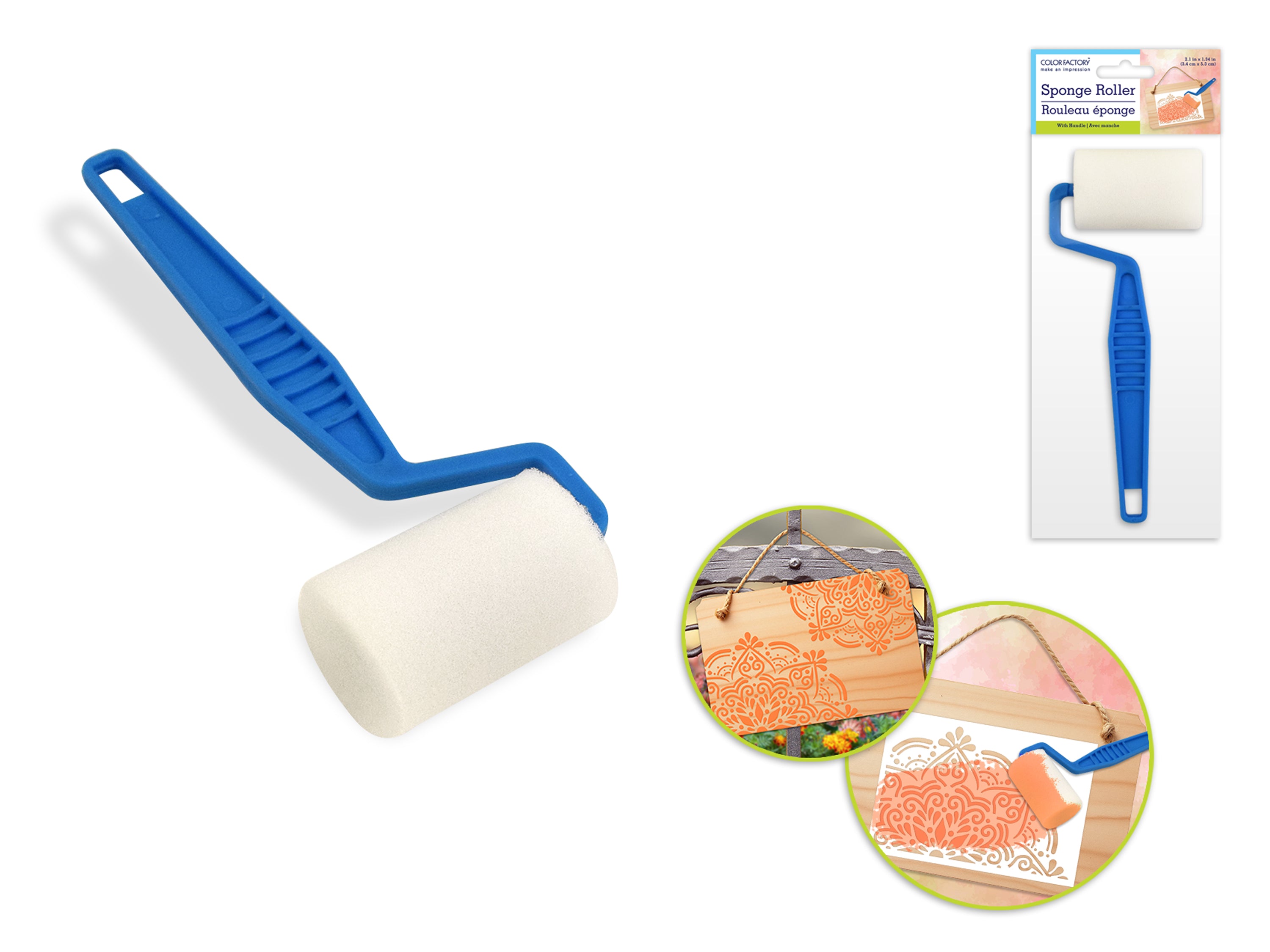 5.3 cm Sponge Roller with Handle