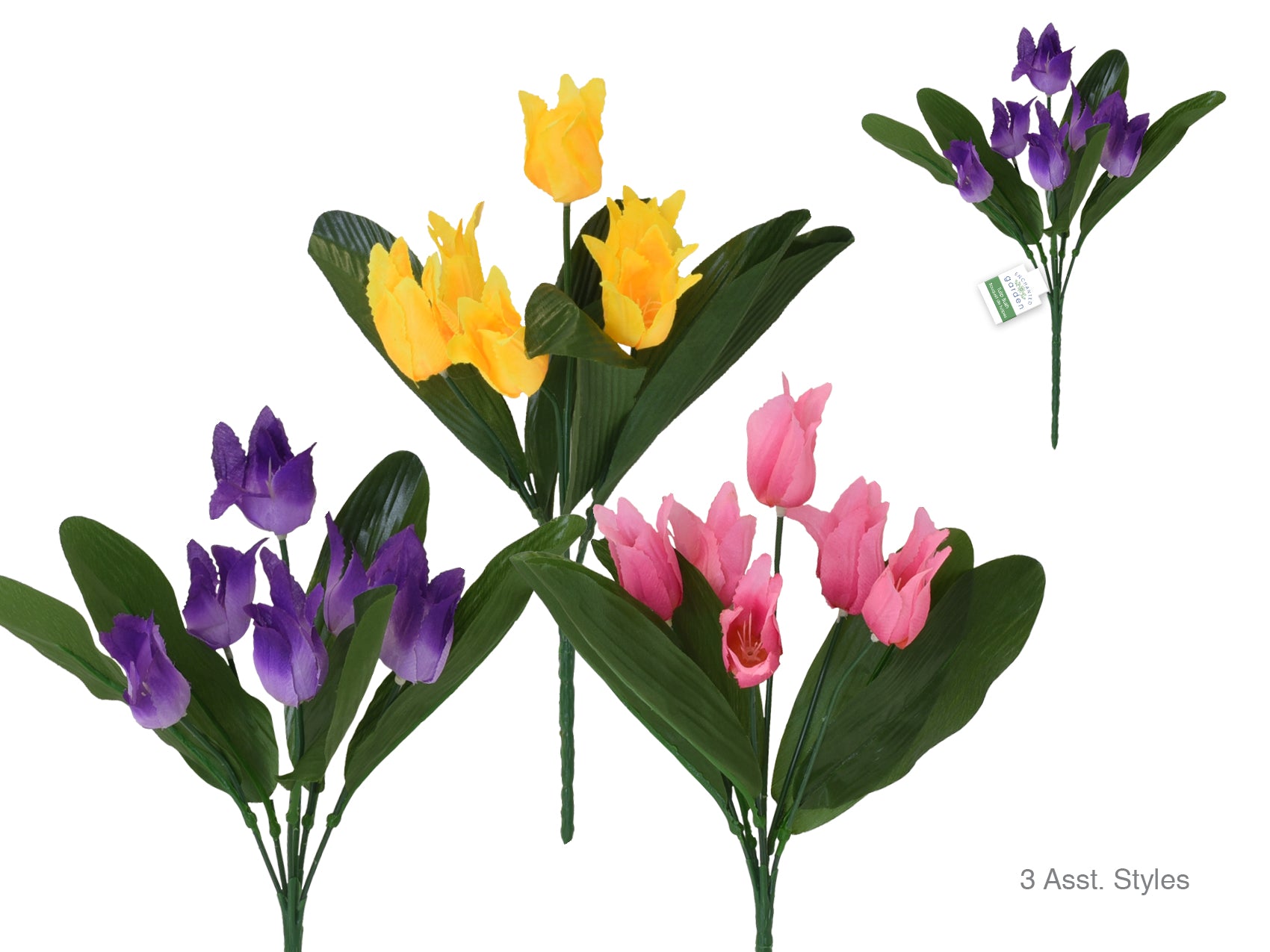Enchanted Garden 10" Assorted Tulip Bush