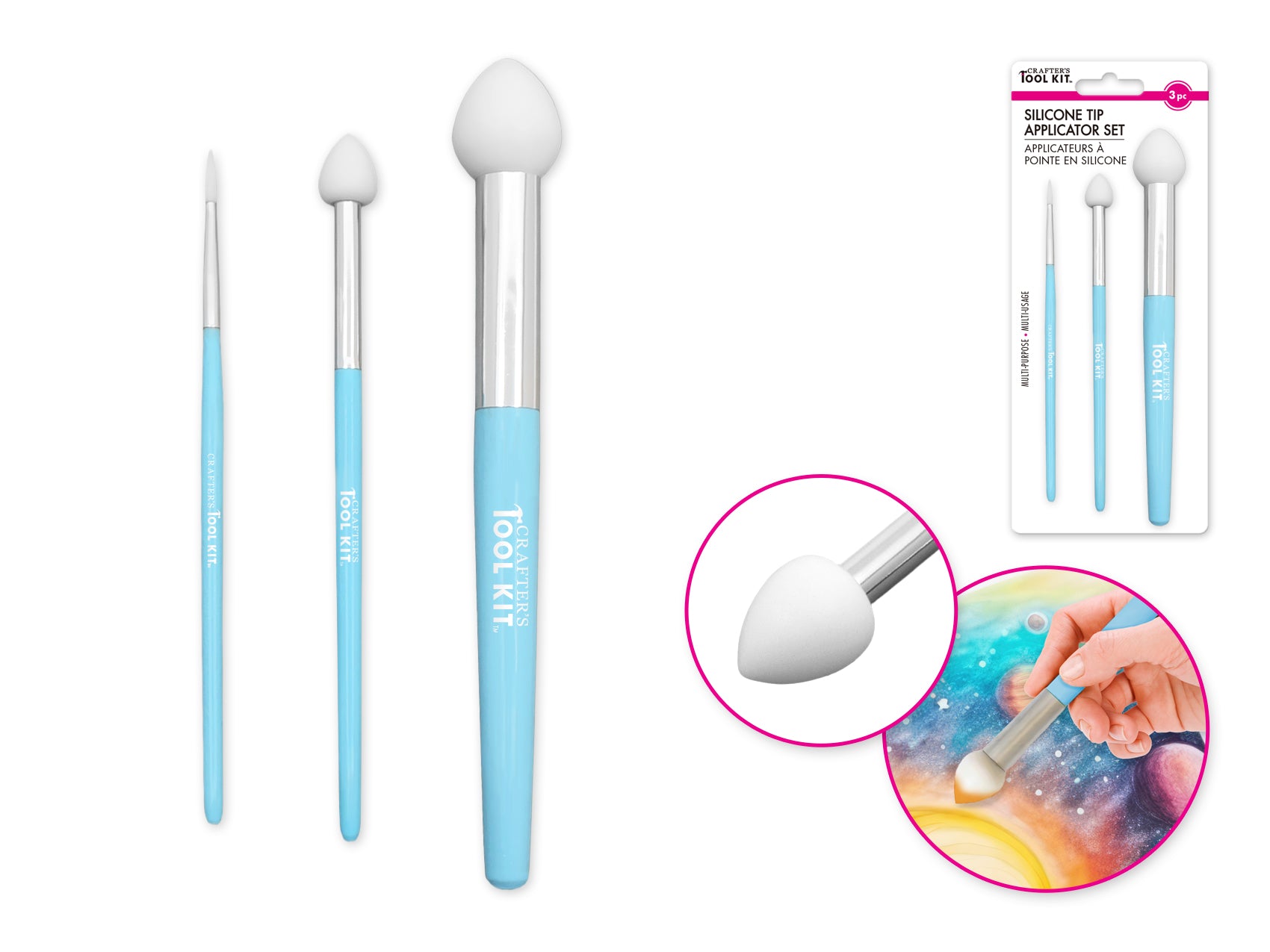 Crafter's Toolkit Silicone Tip Applicator Set