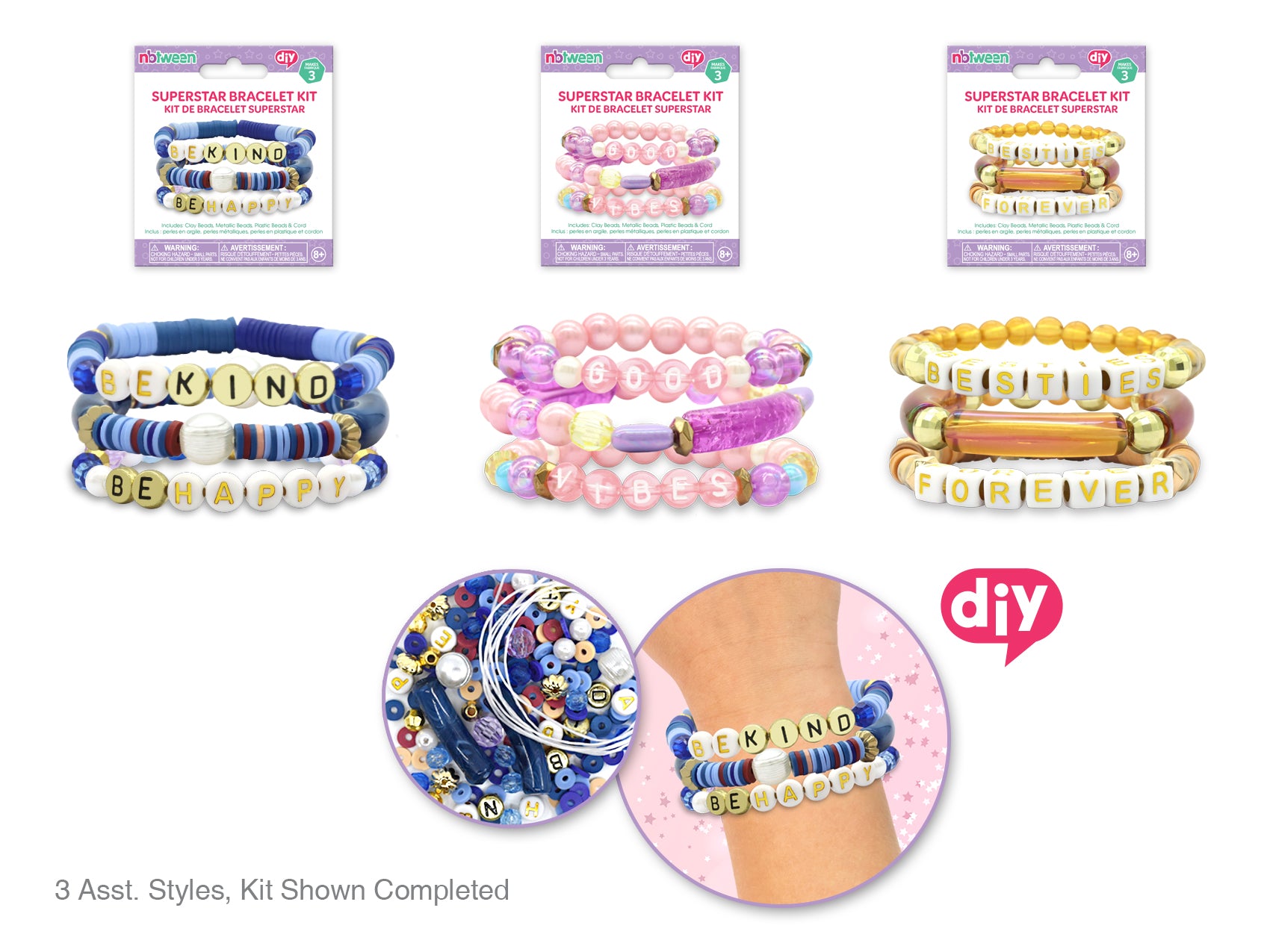 Tween Superstar DIY Bracelet Kit