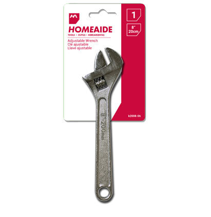 8-Inch Adjustable Wrench