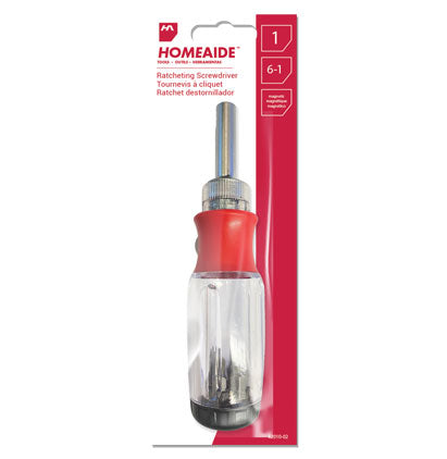 6-in-1 Ratcheting Screwdriver