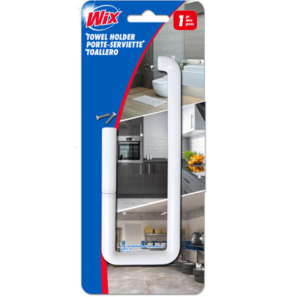 White Paper Towel Holder