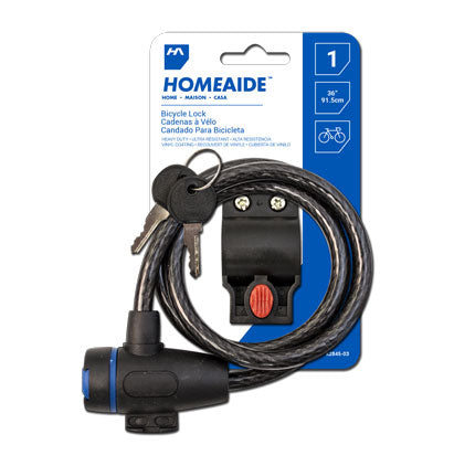 Heavy-Duty 36" Bicycle Lock