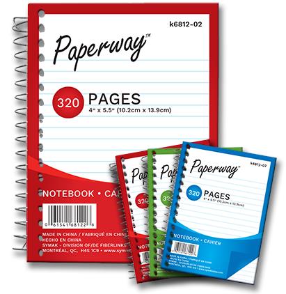 320-Page Spiral Notebook
