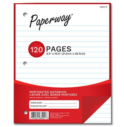 120-Page Exercise Book