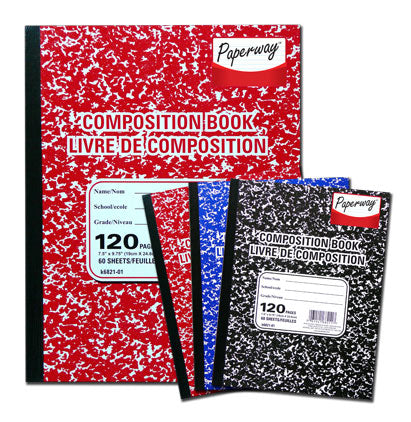 Composition Book, 60 Sheets