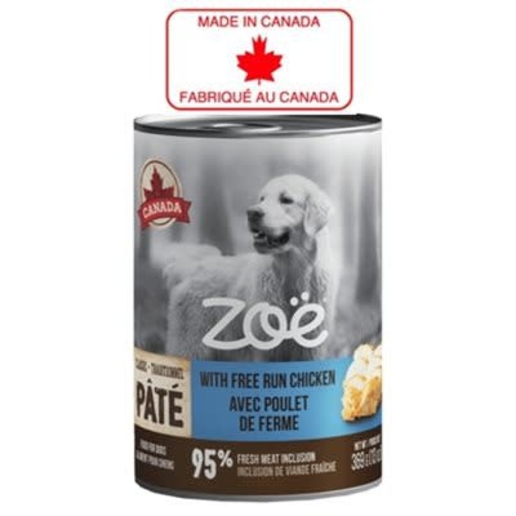 Zoe Free Run Chicken Flavor Dog Food