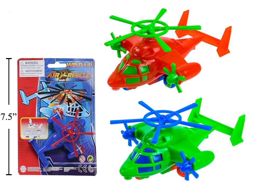 Wind-Up Air Rescue Helicopter
