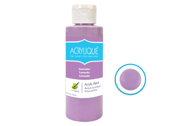 Color Factory's 4oz Acrylic Paint in 140 Lavender for Crafters