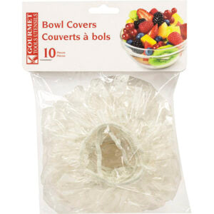 10-Pack Plastic Bowl Covers