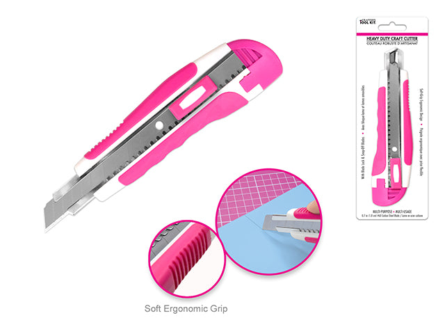Crafter's Toolkit: Multi-Use Heavy Duty Craft Cutter with Snap-Off Blades