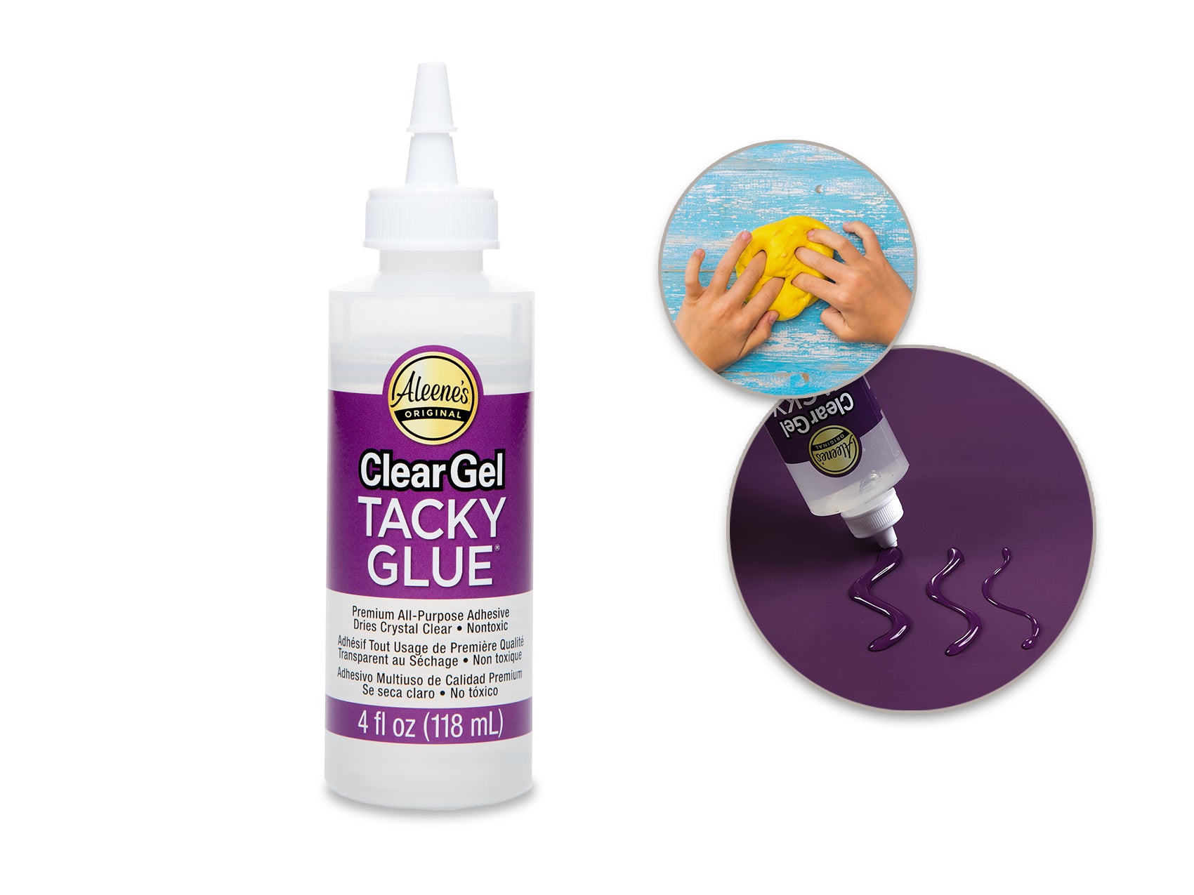 Aleene's Clear Gel Tacky Glue, 4oz