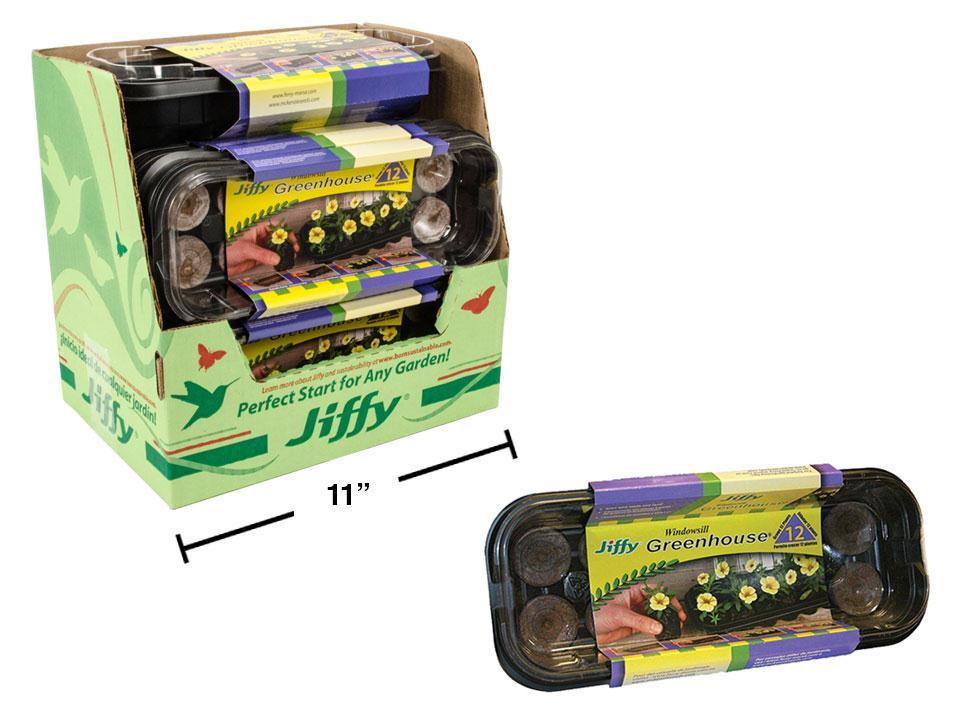 Jiffy Windowsill Greenhouse 12